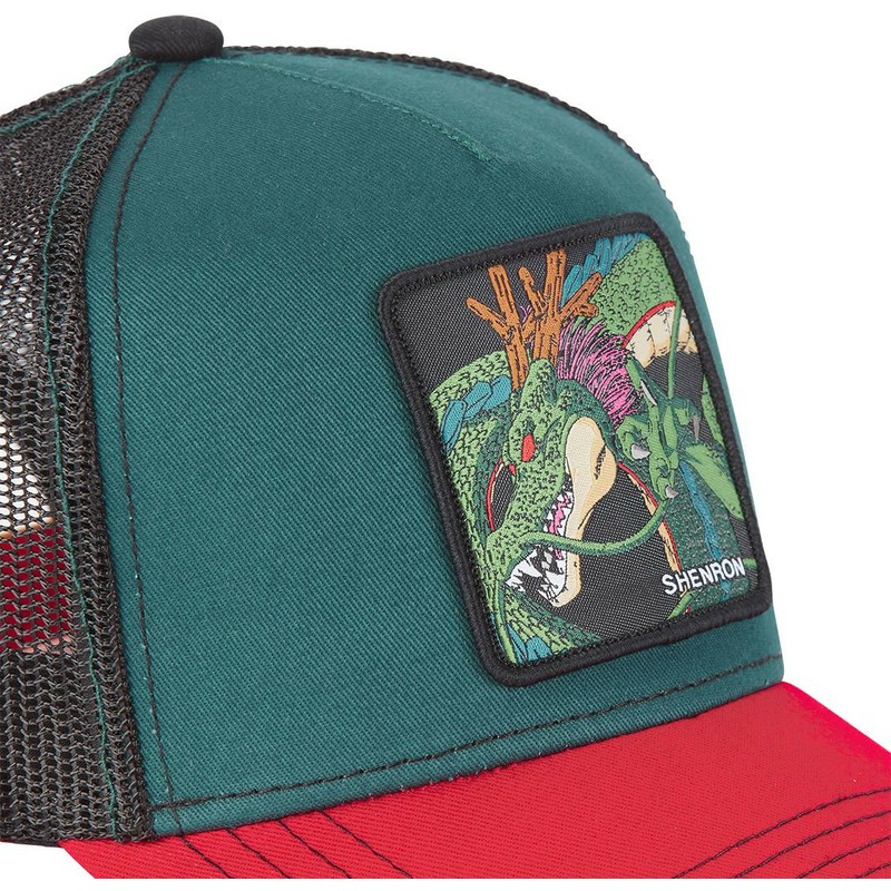 capslab-shenron-she2-dragon-ball-blue-and-red-trucker-hat