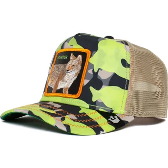 Καπέλο Φορτηγατζή Goorin Bros. Κυνηγός Λύκων El Sorro Dorado The Farm με Καμουφλάζ και Πράσινο χρώμα