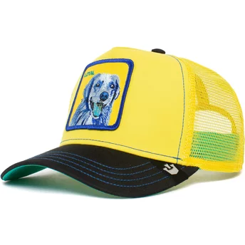 Καπέλο Φορτηγατζή Goorin Bros. Σκύλος Labrador Retriever, Πιστός Σκύλος, Εκδρομή στη Φάρμα, Κίτρινο και Μαύρο