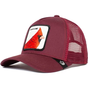 Goorin Bros. Bird Handsome Truckin The Farm Maroon Trucker Hat