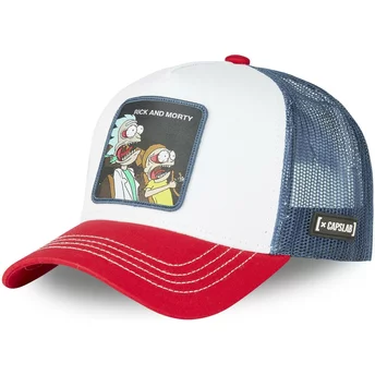 Προϊόν: Capslab RE4 Rick και Morty λευκό, μπλε και κόκκινο καπέλο τρακερ