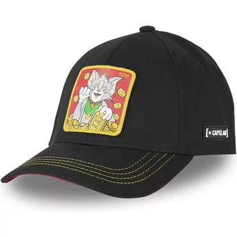 Καπέλο Capslab Καμπυλωτό Γείσο Tom T11 Looney Tunes Μαύρο Snapback