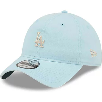 Καπέλο Νέας Εποχής με Καμπυλωτή Πλευρά 9TWENTY Mini Logo Los Angeles Dodgers MLB Ρυθμιζόμενο σε Ανοιχτό Μπλε χρώμα