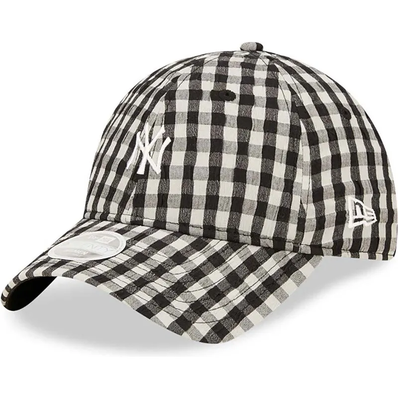 curva-9twenty-gingham-new-york-yankees-mlb-new-era