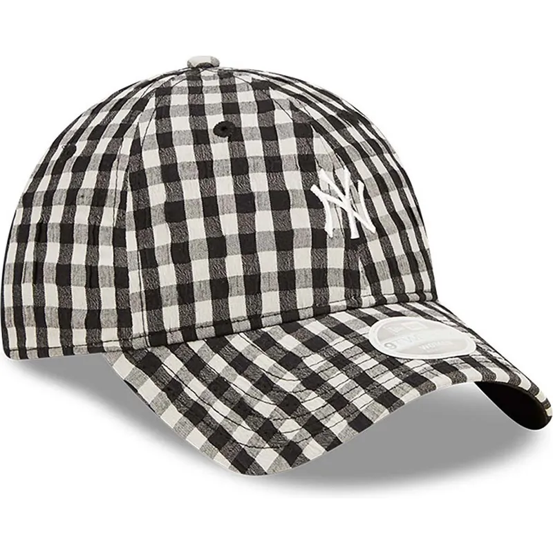 curva-9twenty-gingham-new-york-yankees-mlb-new-era