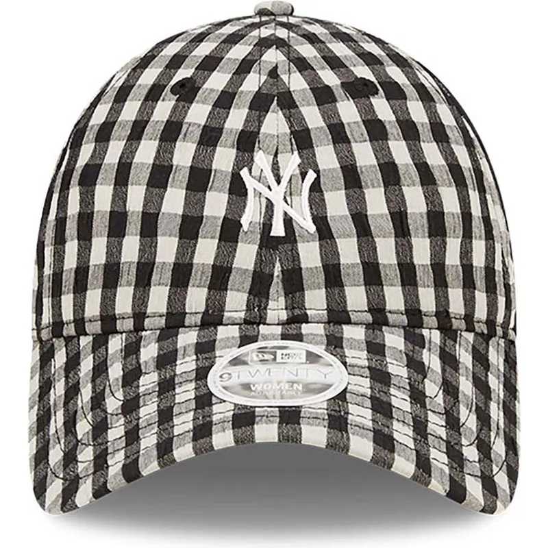curva-9twenty-gingham-new-york-yankees-mlb-new-era