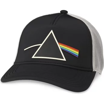 Αμερικανικό Βελόνα Pink Floyd Riptide Valin Μαύρο και Άσπρο Snapback Trucker Καπέλο