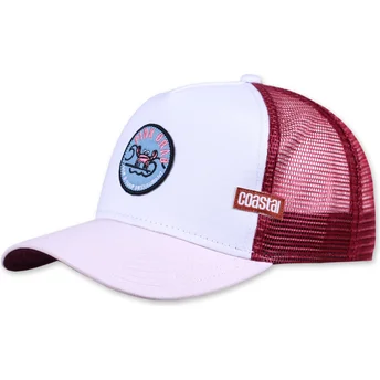 Παράκτιο Ροζ Καβούρι HFT Λευκό, Ροζ και Κόκκινο Καπέλο Φορτηγατζή