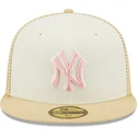 plana-rosa-59fifty-seam-stitch-new-york-yankees-mlb-new-era