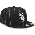 plana-snapback-9fifty-pinstripe-visor-clip-chicago-white-sox-mlb-new-era
