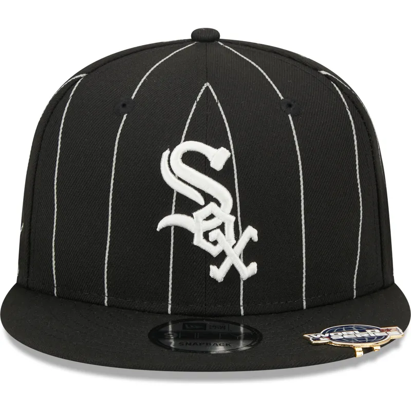 plana-snapback-9fifty-pinstripe-visor-clip-chicago-white-sox-mlb-new-era plana-snapback-9fifty-pinstripe-visor-clip-chicago-white-sox-mlb-new-era