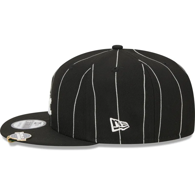 plana-snapback-9fifty-pinstripe-visor-clip-chicago-white-sox-mlb-new-era plana-snapback-9fifty-pinstripe-visor-clip-chicago-white-sox-mlb-new-era