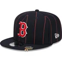 snapback-9fifty-pinstripe-visor-clip-boston-red-sox-mlb-new-era