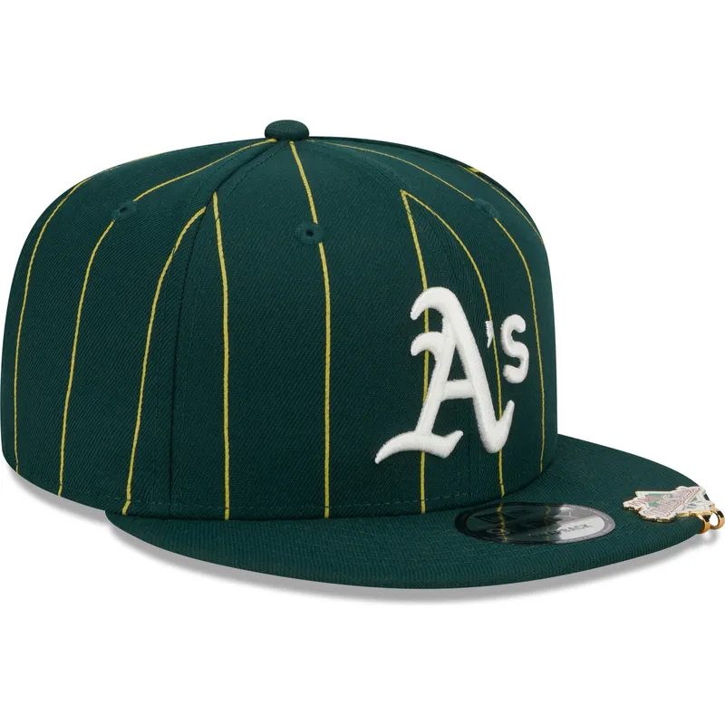 snapback-9fifty-pinstripe-visor-clip-oakland-athletics-mlb-new-era