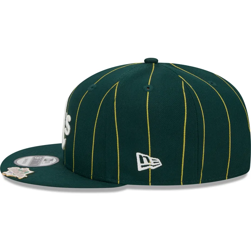 snapback-9fifty-pinstripe-visor-clip-oakland-athletics-mlb-new-era