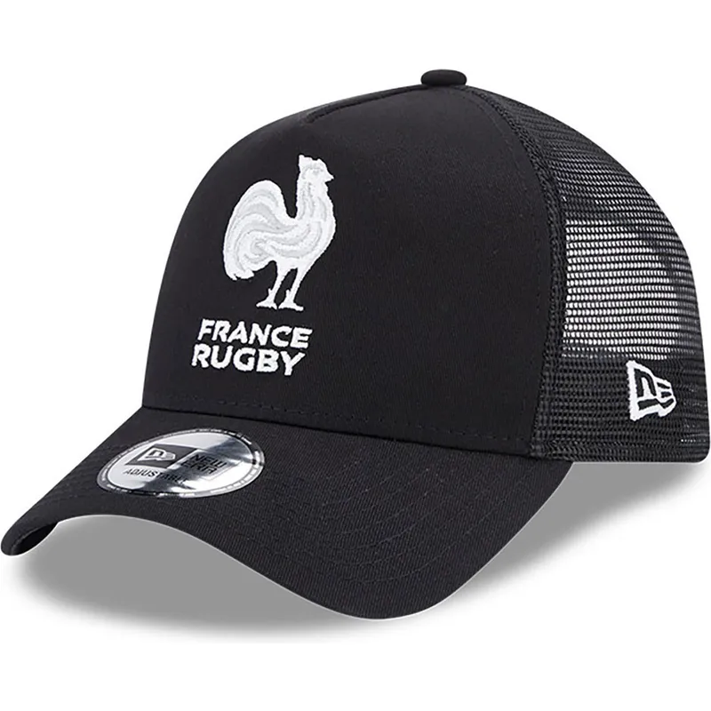 curva-snapback-a-frame-monochrome-french-rugby-federation-ffr-new-era