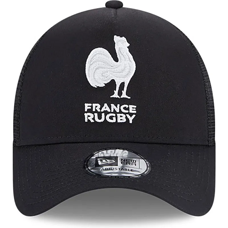 curva-snapback-a-frame-monochrome-french-rugby-federation-ffr-new-era