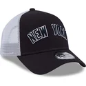 trucker-a-frame-team-script-new-york-yankees-mlb-new-era