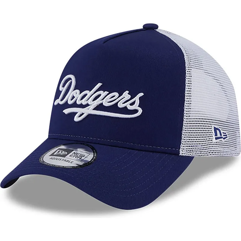 curva-snapback-a-frame-team-script-los-angeles-dodgers-mlb-new-era