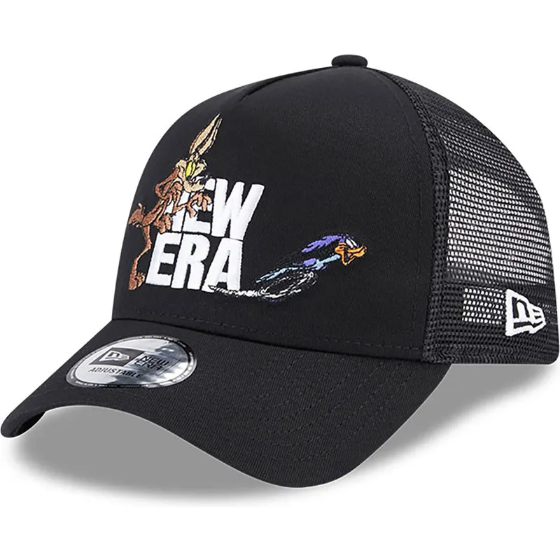 curva-snapback-a-frame-coyote-y-correcaminos-looney-tunes-new-era