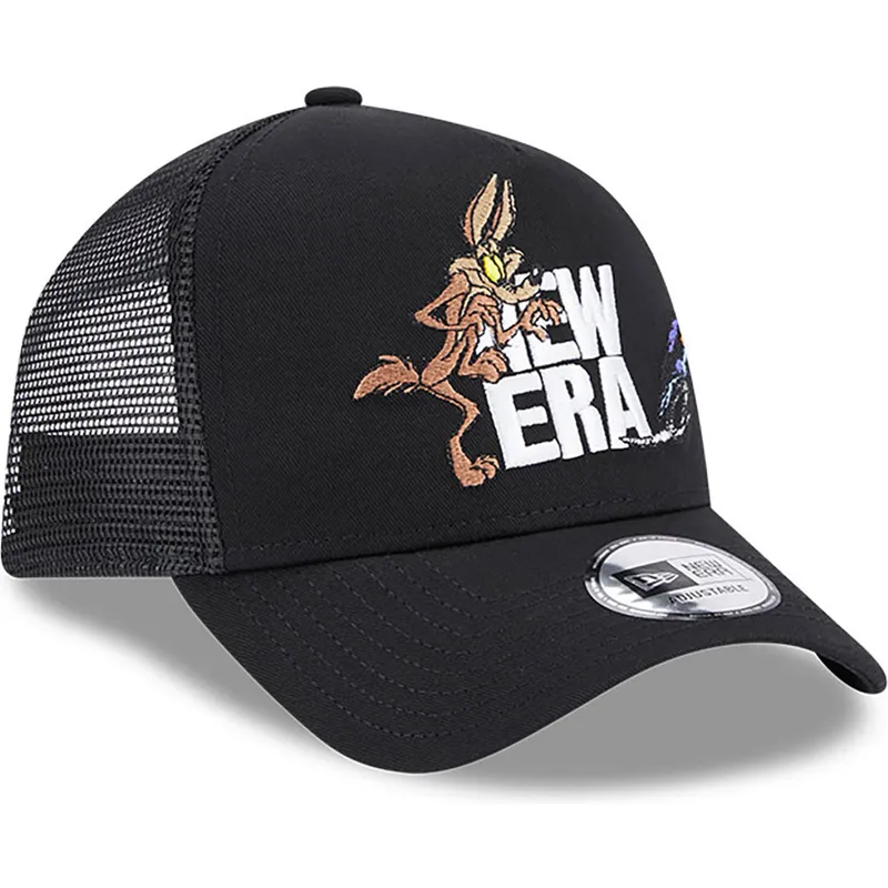 curva-snapback-a-frame-coyote-y-correcaminos-looney-tunes-new-era