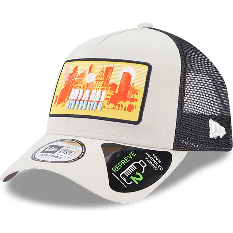 curva-snapback-a-frame-repreve-license-plate-miami-new-era