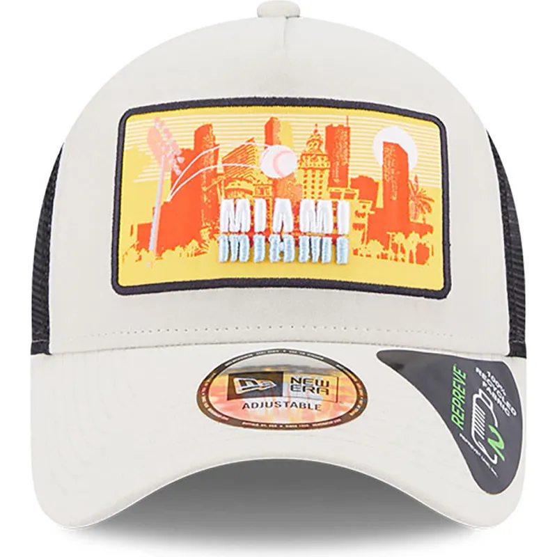 curva-snapback-a-frame-repreve-license-plate-miami-new-era