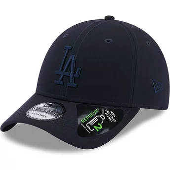 Νέα Εποχή Με Καμπυλωτή Μπριμ Ναυτικό Μπλε Λογότυπο 9FORTY Repreve Λος Άντζελες Dodgers MLB Ναυτικό Μπλε Ρυθμιζόμενο Καπέλο