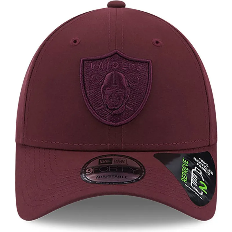 curva-granate-granate-9forty-repreve-las-vegas-raiders-nfl-new-era curva-granate-granate-9forty-repreve-las-vegas-raiders-nfl-new-era