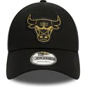 curva-9forty-metallic-badge-chicago-bulls-nba-new-era