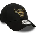 curva-9forty-metallic-badge-chicago-bulls-nba-new-era