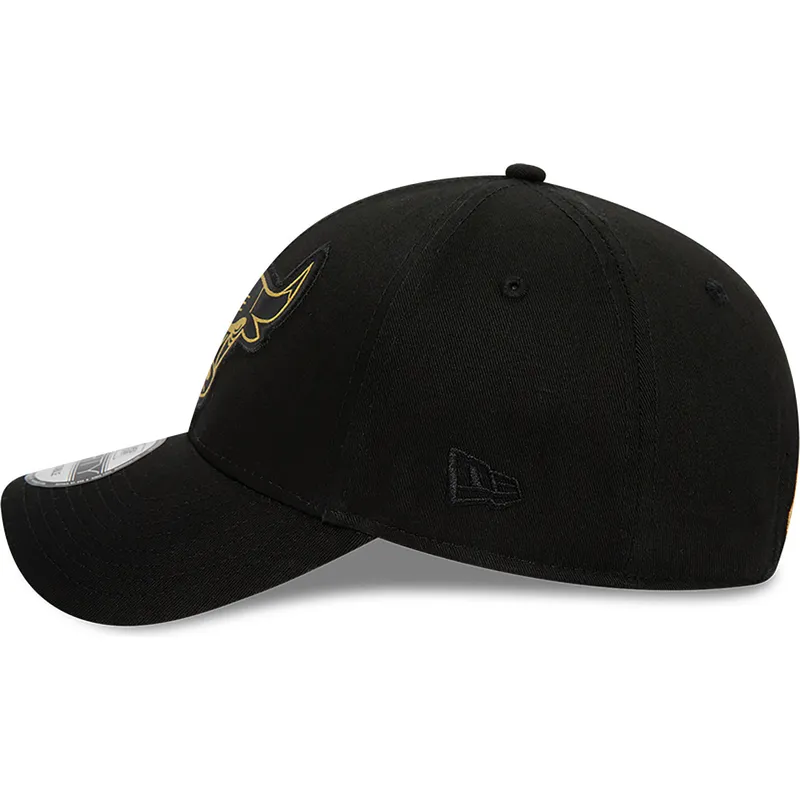 curva-9forty-metallic-badge-chicago-bulls-nba-new-era