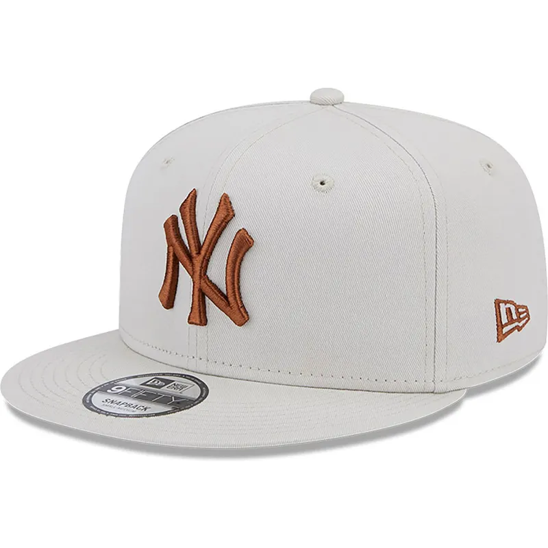 plana-snapback-marron-9fifty-league-essential-new-york-yankees-mlb-new-era