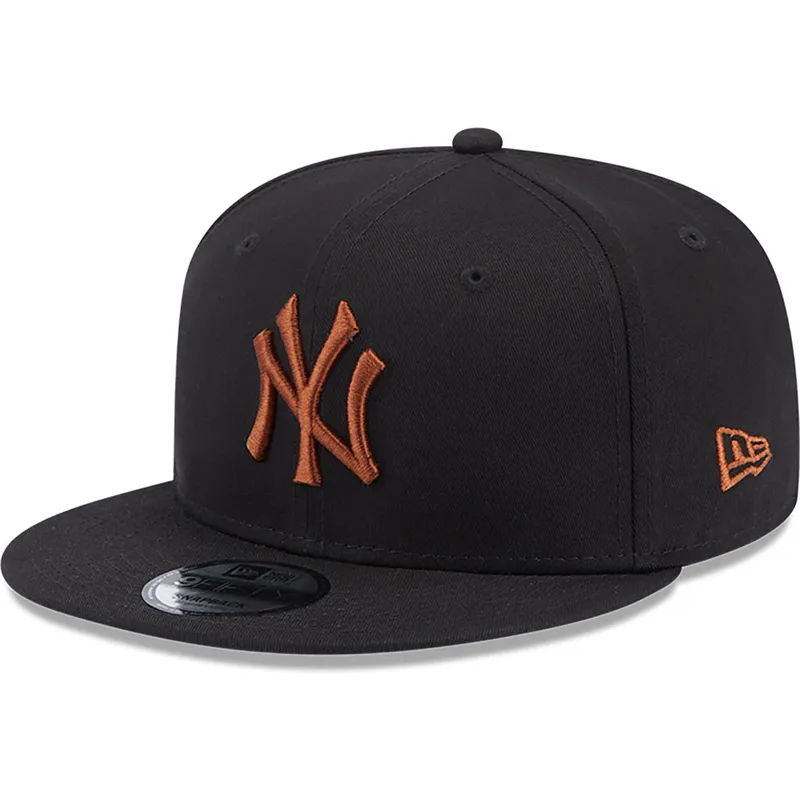 plana-snapback-marron-9fifty-league-essential-new-york-yankees-mlb-new-era