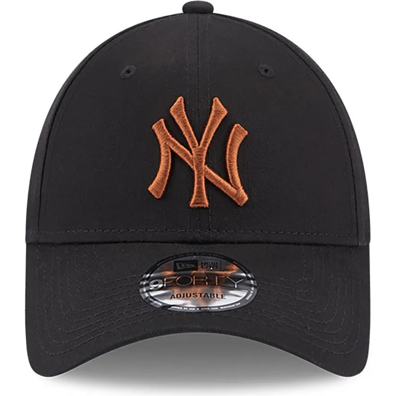 curva-marron-9forty-league-essential-new-york-yankees-mlb-new-era