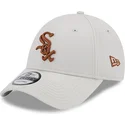 curva-marron-9forty-league-essential-chicago-white-sox-mlb-new-era