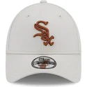 curva-marron-9forty-league-essential-chicago-white-sox-mlb-new-era