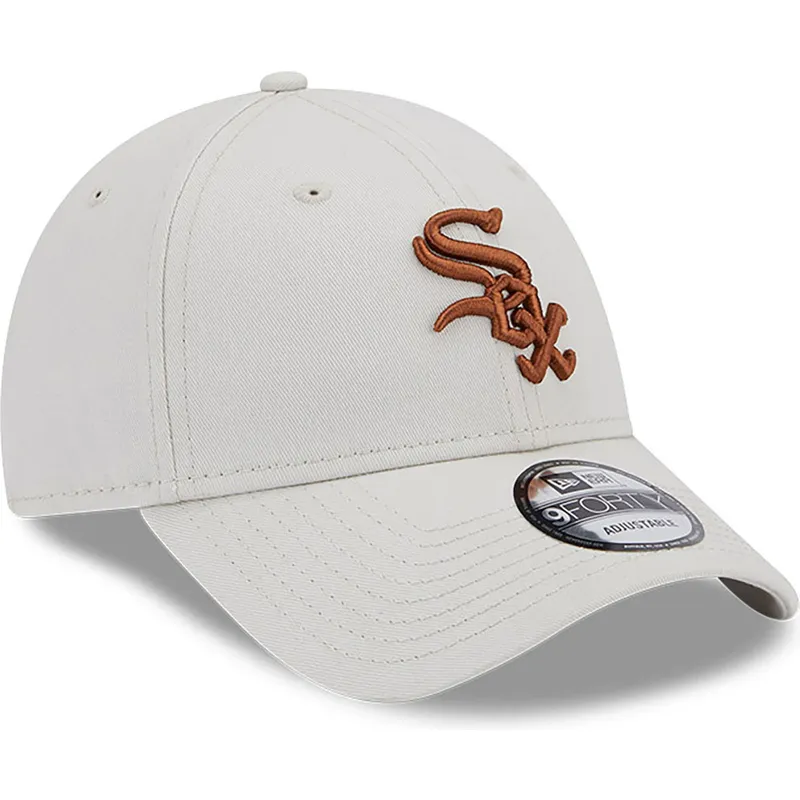 curva-marron-9forty-league-essential-chicago-white-sox-mlb-new-era