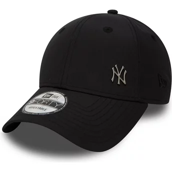 Νέα Εποχή Καμπυλωτό Περίγραμμα 9FORTY Άψογο Λογότυπο Νέας Υόρκης Yankees MLB Μαύρο Ρυθμιζόμενο Καπέλο