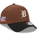 curva-snapback-9forty-a-frame-harvest-detroit-tigers-mlb-new-era