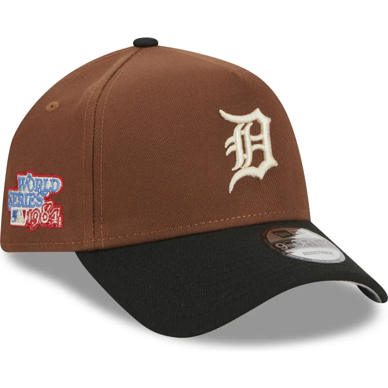 curva-snapback-9forty-a-frame-harvest-detroit-tigers-mlb-new-era