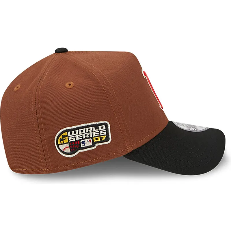 curva-snapback-9forty-a-frame-harvest-boston-red-sox-mlb-new-era