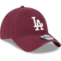 curva-granate-9twenty-league-essential-los-angeles-dodgers-mlb-new-era