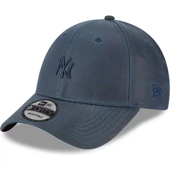 Νέα Εποχή Καμπυλωτή Μπριμ Ναυτικό Μπλε Λογότυπο 9FORTY Millerain New York Yankees MLB Ναυτικό Μπλε Ρυθμιζόμενο Καπέλο