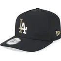 new-era-curved-brim-a-frame-foil-pack-los-angeles-dodgers-mlb-black-snapback-cap