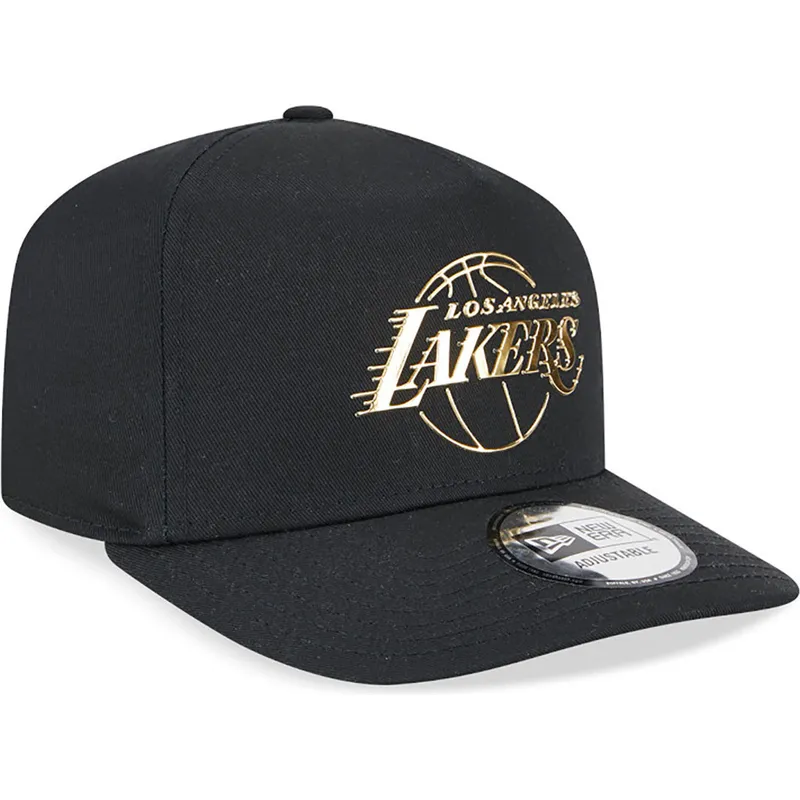 curva-snapback-a-frame-foil-pack-los-angeles-lakers-nba-new-era