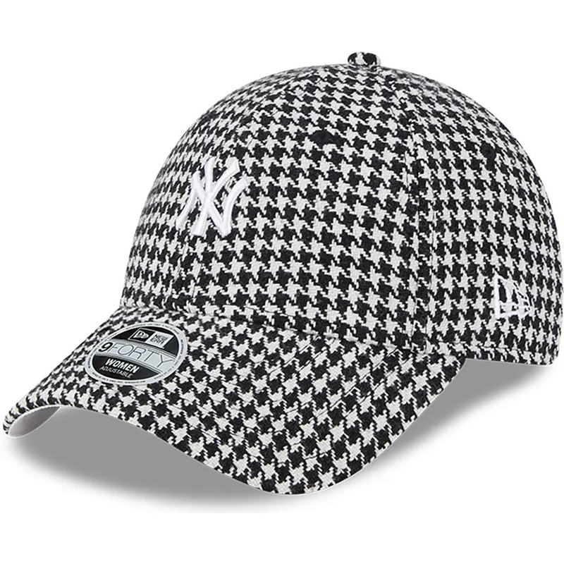curva-9forty-houndstooth-new-york-yankees-mlb-new-era curva-9forty-houndstooth-new-york-yankees-mlb-new-era