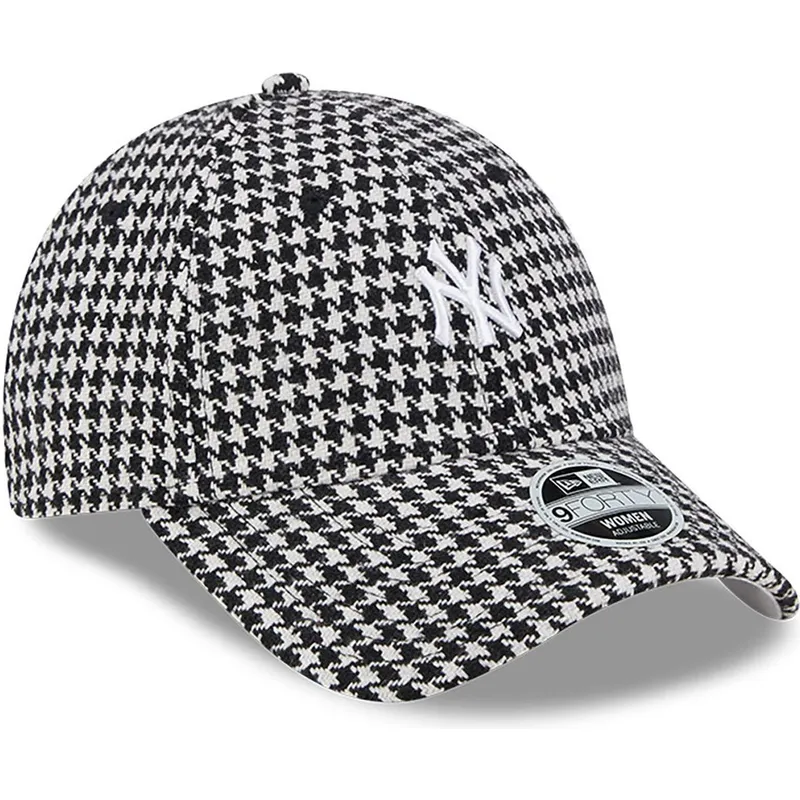 curva-9forty-houndstooth-new-york-yankees-mlb-new-era curva-9forty-houndstooth-new-york-yankees-mlb-new-era