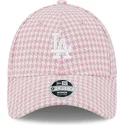 curva-9forty-houndstooth-los-angeles-dodgers-mlb-new-era