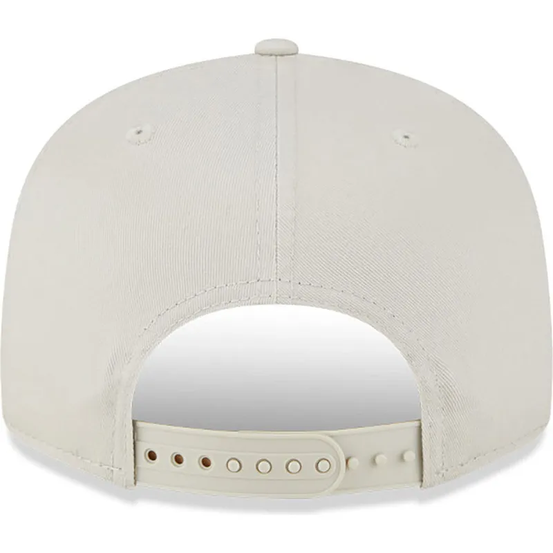 plana-snapback-marron-9fifty-league-essential-los-angeles-dodgers-mlb-new-era